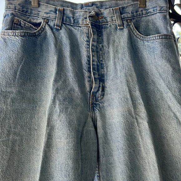 ⭐️ Faded Glory vintage light wash denim jeans high rise women 12